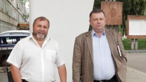 Генеральний директор РФНМ Олександр Корольов (зліва) та директор з виробництва Анатолій Новак